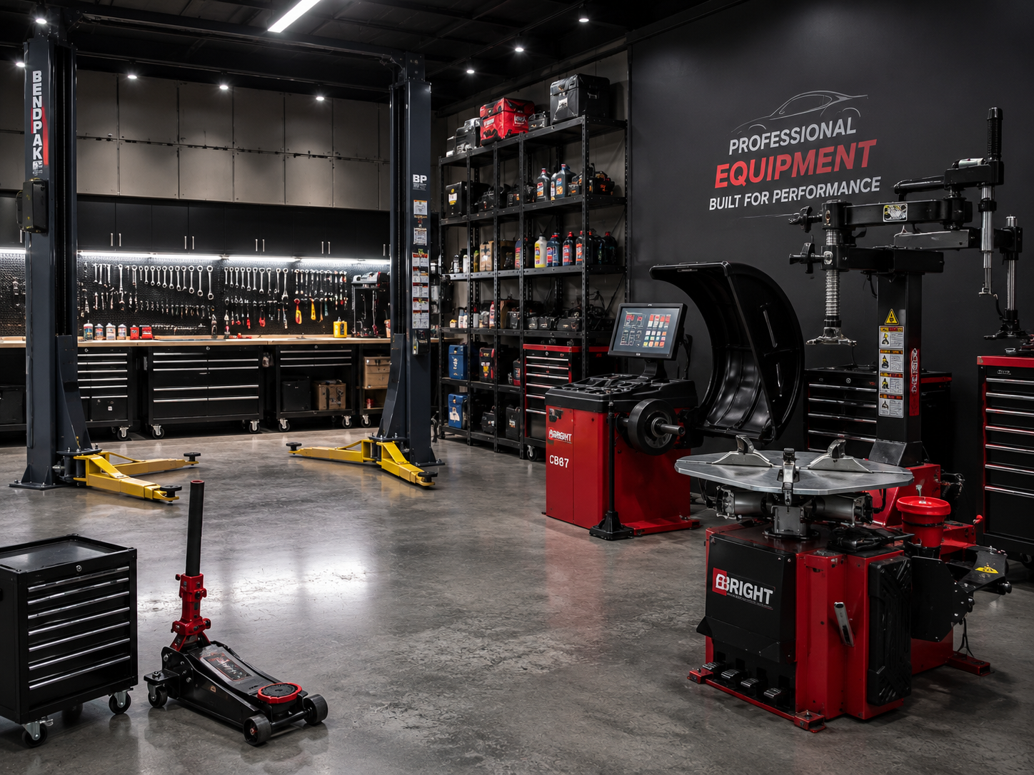 Garage equipment