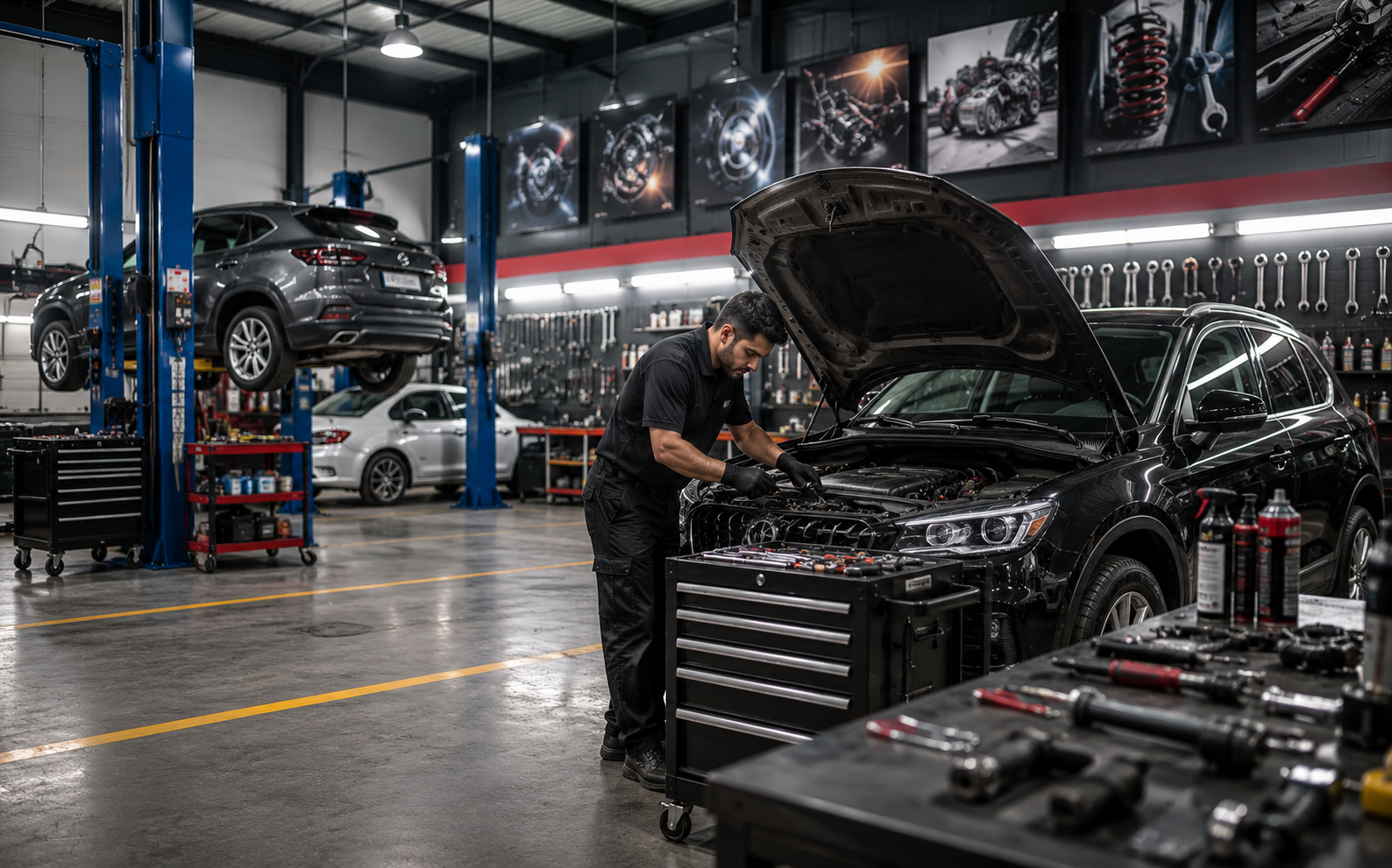 Garages and Mechanical Workshops