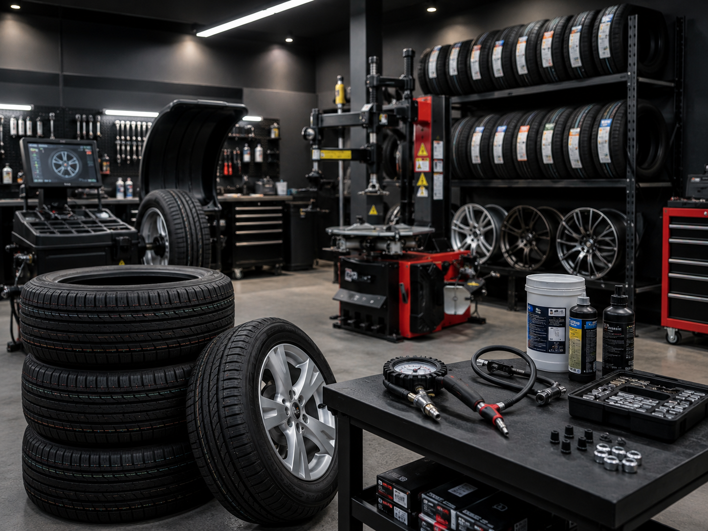 Tyre shop essentials