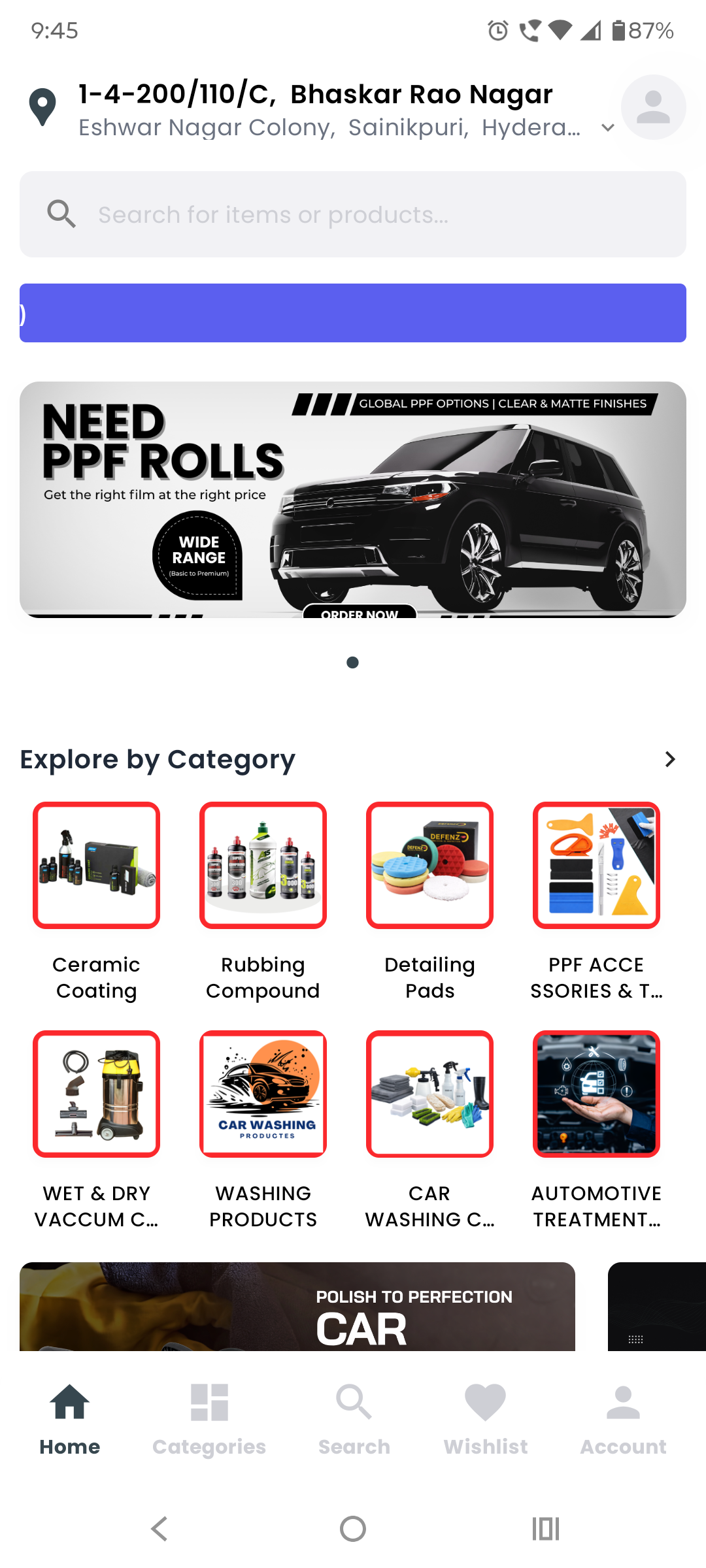 Yuvan Auto Kart App Screenshot