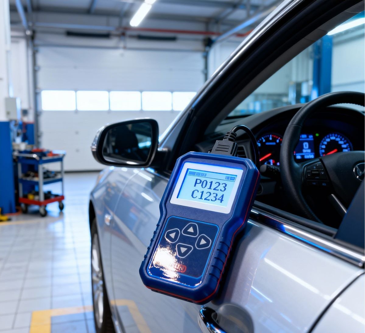 Automotive diagnostic equipment workshop