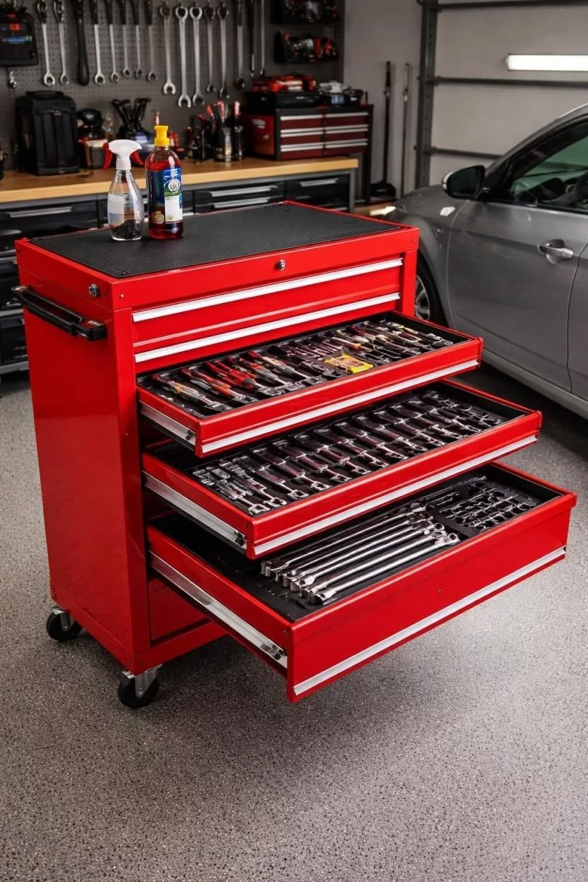Professional tool trolley workshop