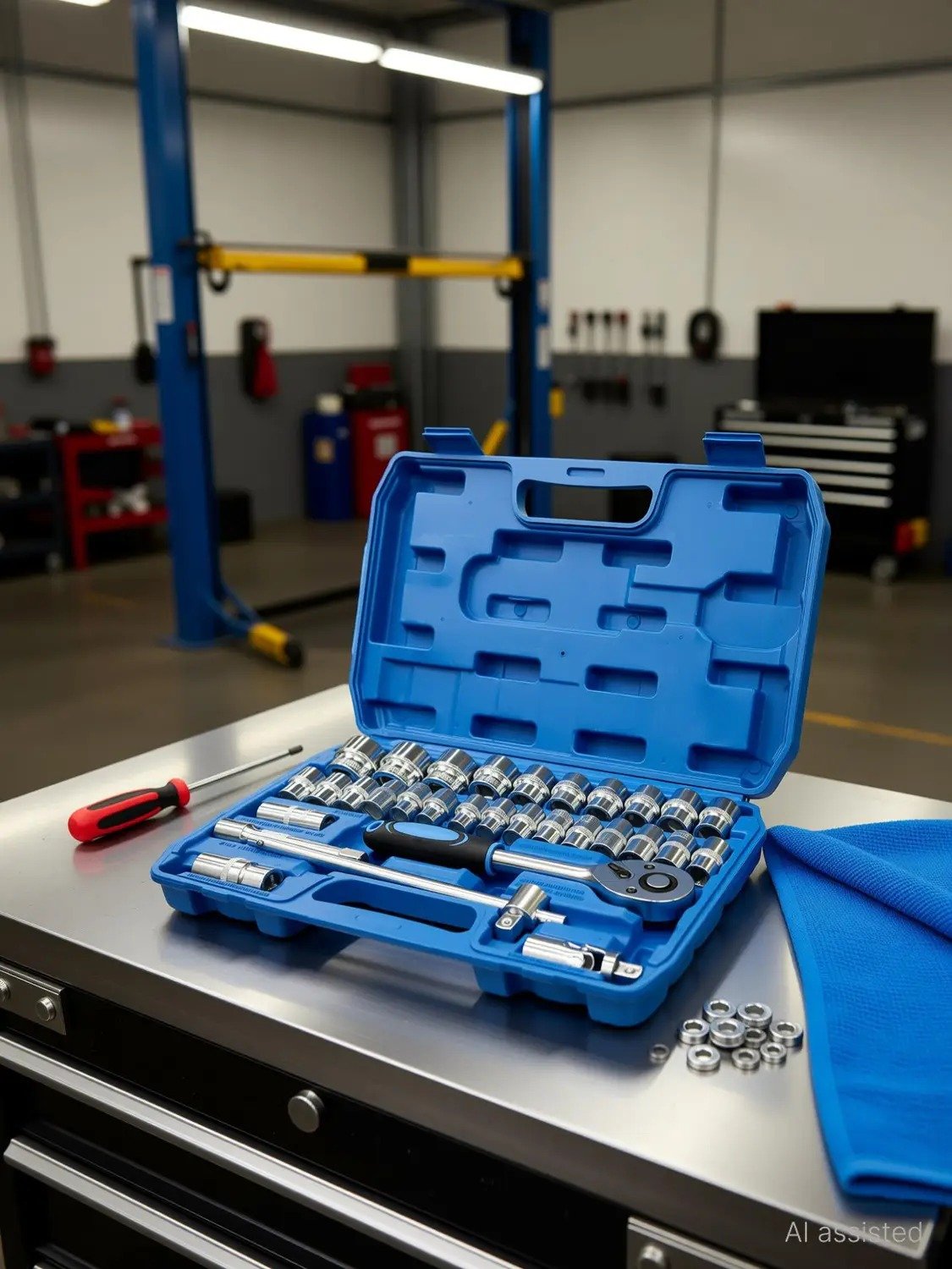 Automotive battery service equipment