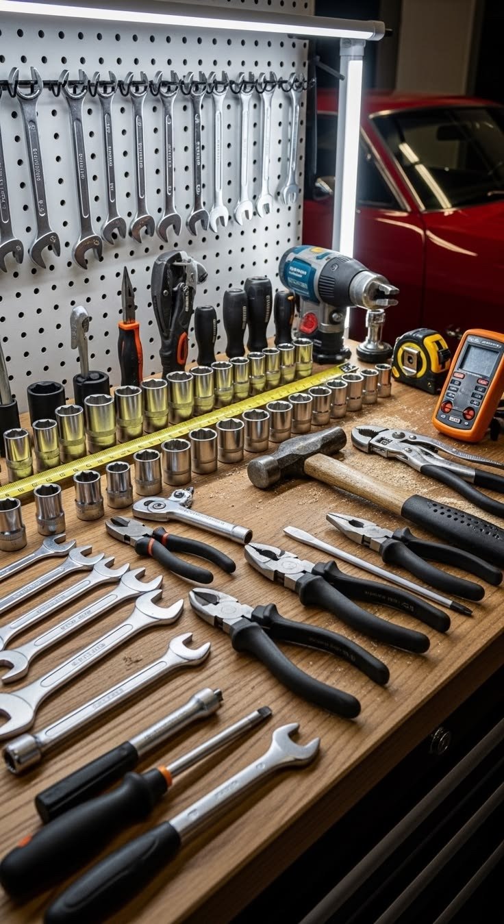 Professional automotive workshop tools
