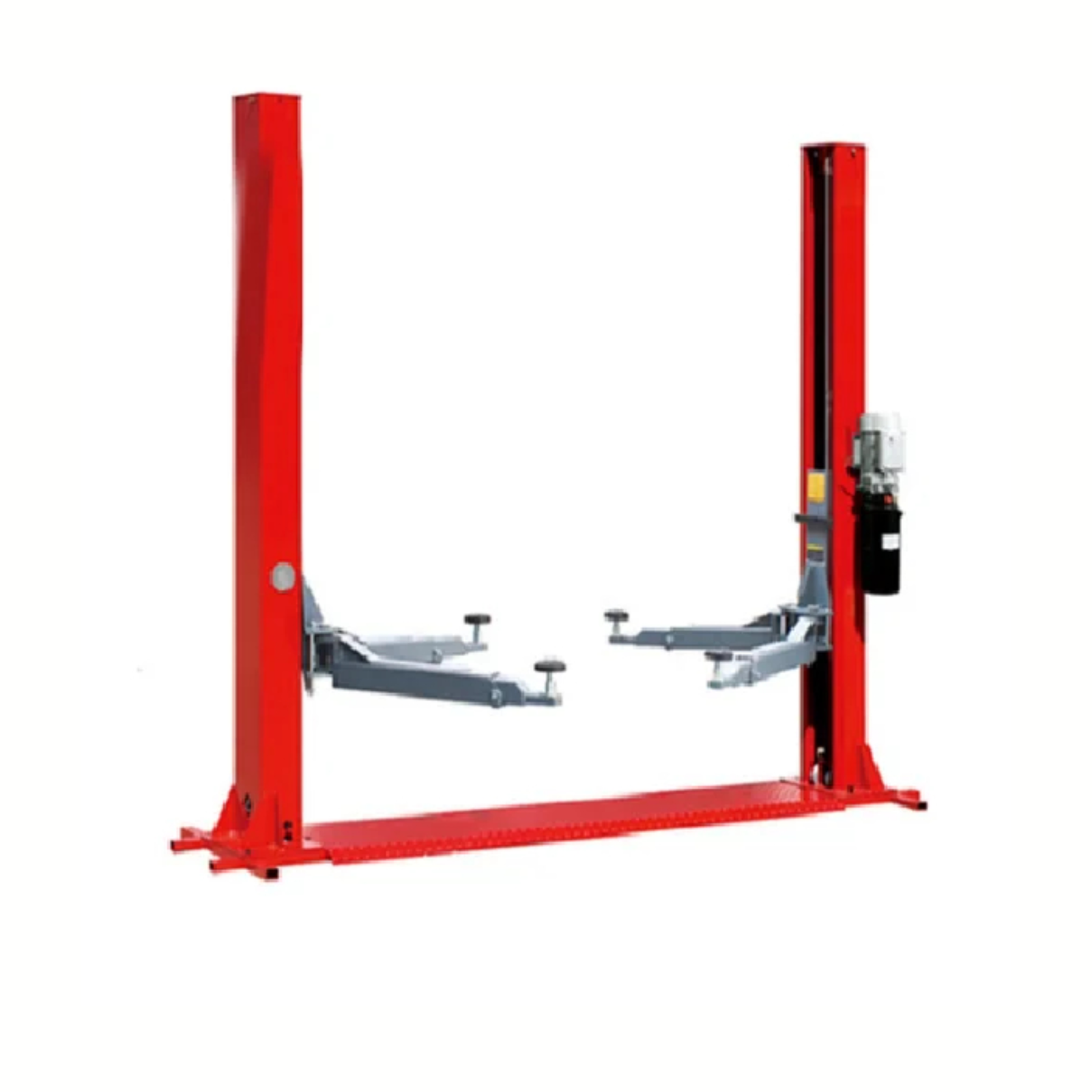 Two-post lift for automotive garage